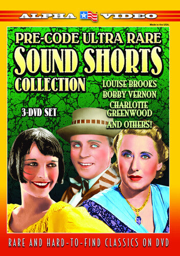 Pre Code Ultra Rare Sound Shorts Collection - Pre Code Ultra Rare Sound Shorts Collection - DVD