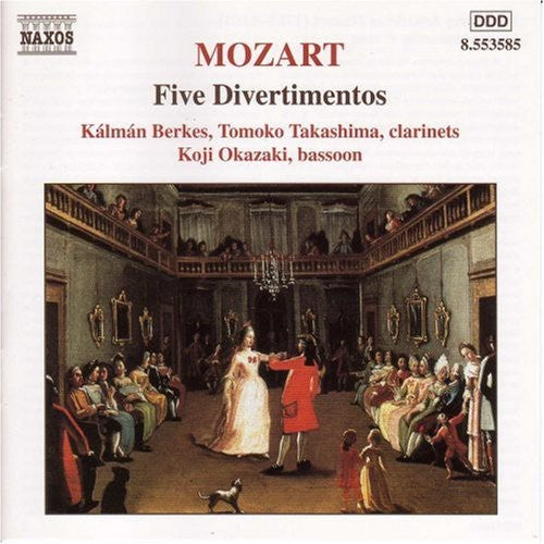 Mozart / Berkes / Takashima / Okazaki - 5 Divertimentos K 439b - Music CD