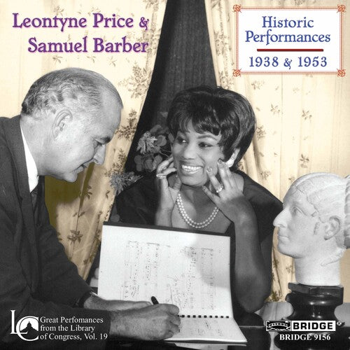 Price,leontyne / Barber,samuel - Library Of Congress 19: Price & Barber - Music CD