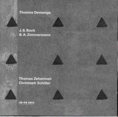 Bach / Zimmerman / Demenga - Cello Works - Music CD