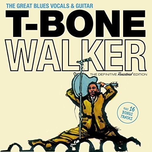 Walker,t-bone - Great Blues Vocals & Guitar + 16 Bonus Tracks - Music CD