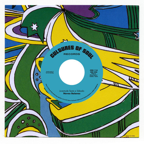 Novos Baianos / Salvador,dom - Juventude Sexta E Sabado / Uma Vida - Vinyl Record