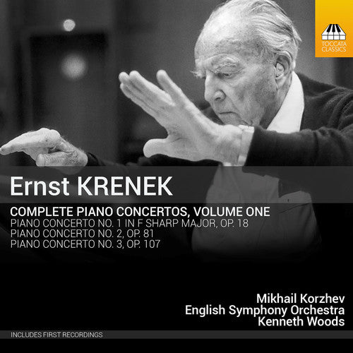 Krenek / Korzhev / English Symphony Orch. / Woods - Krenek: Complete Piano Concertos 1 - Music CD