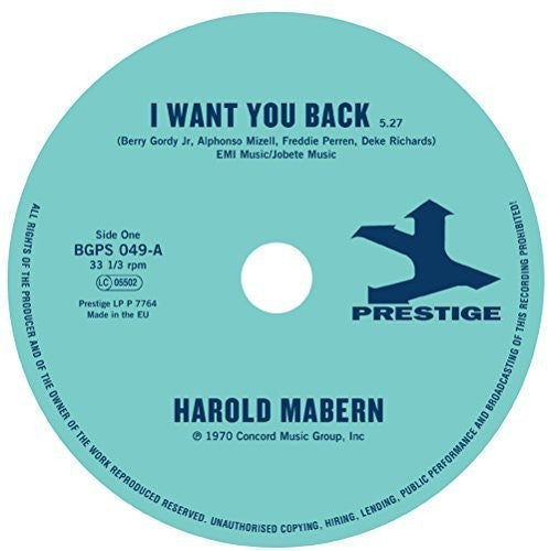Mabern,harold / Funk Inc - I Want You Back / Sister Janie - Vinyl Record