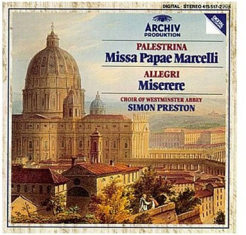 Preston / Choir Of Westminster Abbey - Originals: Palestrina Missa Papae Marcelli - Music CD