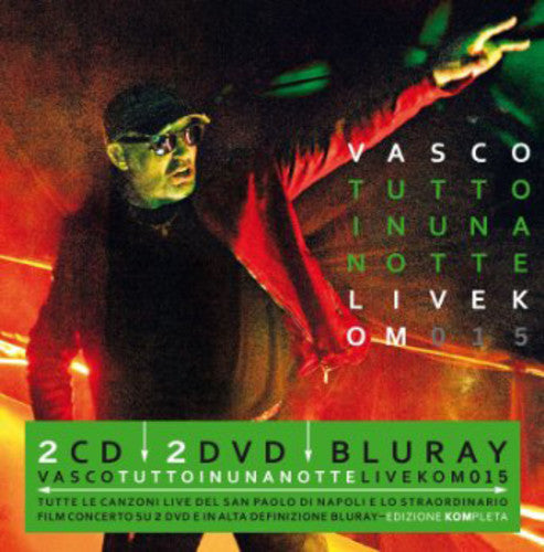 Rossi,vasco - Tutto In Una Notte: Live Kom 2015 - Blu-ray