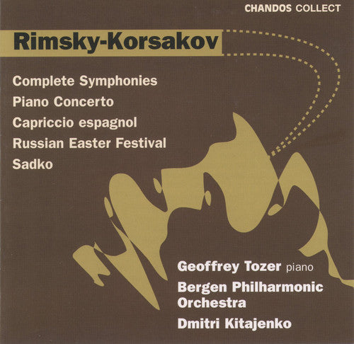 Rimsky-korsakov / Tozer / Bergen Phil / Kitajenko - Symphonies 1-3 / Piano Concerto In C / Sadko - Music CD