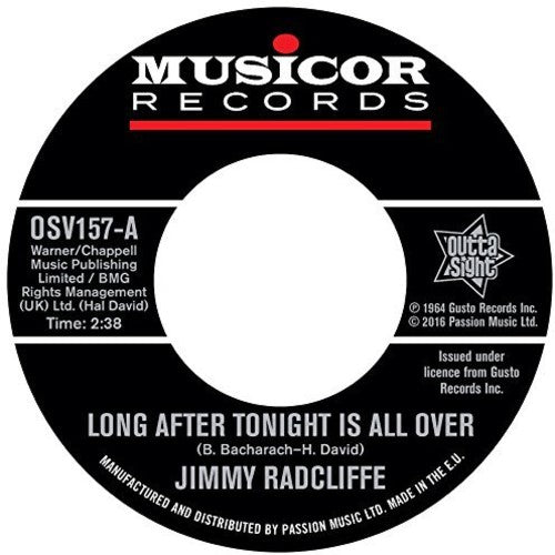 Radcliffe,jimmy - Long After Tonight Is All Over - Vinyl Record