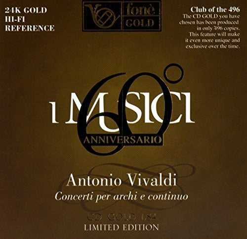 Vivaldi,antonio - I Musici (24 K Gold) - Music CD