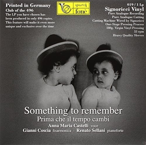 Coscia / Sellani / Castelli - Something To Remember - Vinyl Record