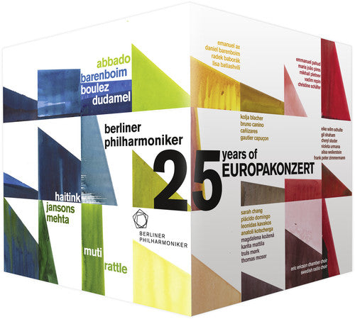 Berliner Philharmoniker - Europakonzert 25 Dvd Anniversary Box 1991-2015 - DVD