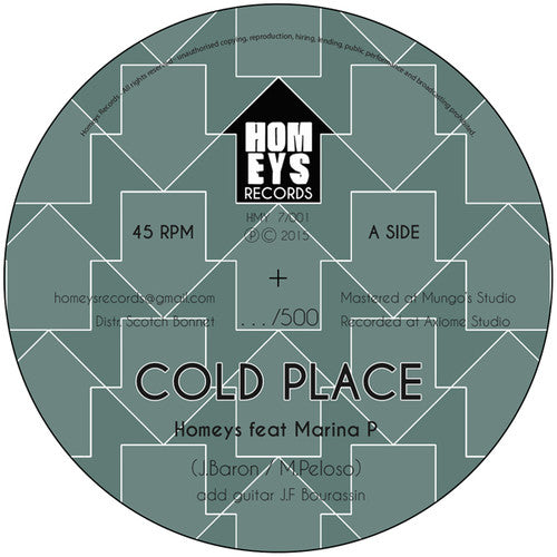 Homeys - Cold Place - Vinyl Record
