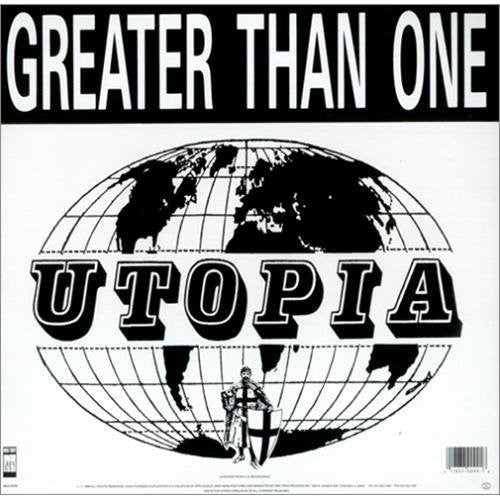 Greater Than One - Utopia - Vinyl Record