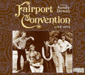 Fairport Convention - Live 1974 - Music CD