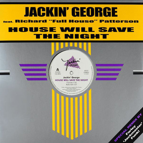 Jackin' George - House Will Save The Night - Vinyl Record