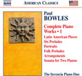 Bowles,paul / Kasparov,andrey - Complete Piano Works - Music CD