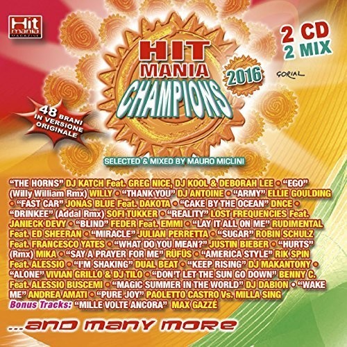 Hit Mania Champions 2016 / Various - Hit Mania Champions 2016 / Various - Music CD