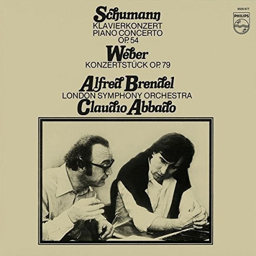 Brendel,alfred - Schumann Piano Concerto In A Minor / Weber: Konzer - Vinyl Record