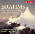 Brahms,j. / Kudritskaya,natacha / Brodsky Quartet - Brahms: String Quartet Op.51 No.1 - Piano Quintet - Music CD