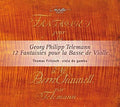 Telemann,georg / Fritzsch,thomas - Telemann: 12 Fantaisies Pour La Basse De Violle - Music CD