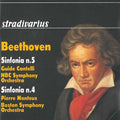 Beethoven / Bso / Cantelli / Monteux / Nbc Sym Orc - Symphonies 5 & 4 - Music CD
