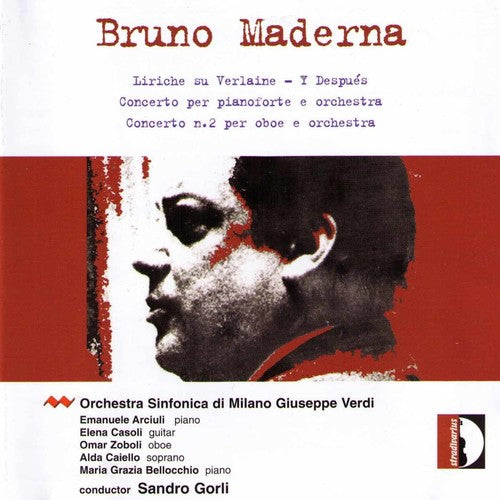 Maderna / Gorli / Caiello / Casoli / Zoboli - Verlaine Lyrics - Music CD