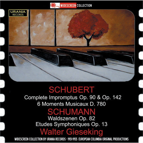 Schubert,f. / Gieseking,walter - Gieseking Plays Schubert & Schumann - Music CD