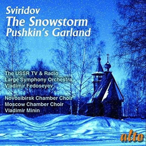 Fedoseyev,vladimir / Ussr Tv & Radio Large Symp. - Sviridov: The Snowstorm - Pushkin's Garland - Music CD