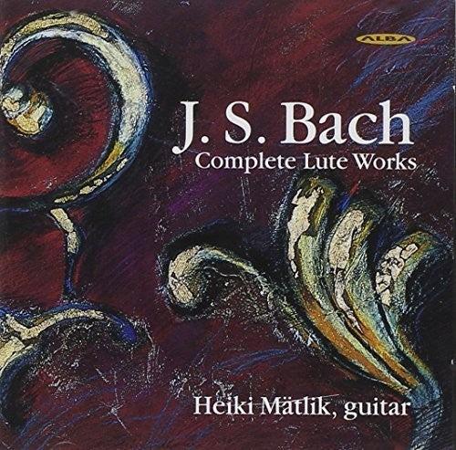 Bach,j.s. / Matlik - Complete Lute Works - Music CD