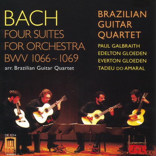 Bach / Galbraith / Gloeden / Do Amaral - 4 Suites For Orchestra (arr. Brazilian Guitar) - Music CD