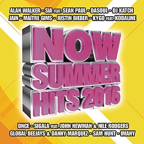 Now Summer Hits 2016 / Various - Now Summer Hits 2016 / Various - Music CD