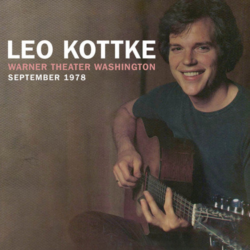 Kottke,leo - Warner Theater Washington September 1978 - Music CD