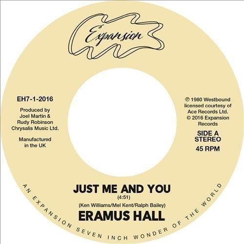 Eramus Hall - Just Me & You / Your Love Is My Desire - Vinyl Record