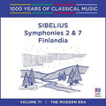 Sibelius - Sibelius: Symphonies 2 & 7 / Finlandia - Music CD
