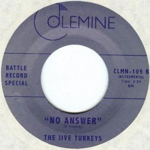 Jive Turkeys / No Answer [7" Vinyl] Vinyl Record