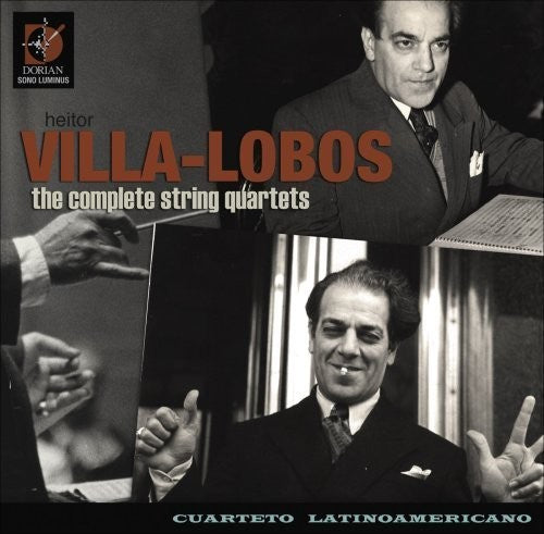 Lobos / Cuarteto Latinoamerican - Heiter Villa-lobos: Complete String Quartets - Music CD