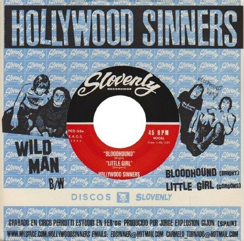 Hollywood Sinners - Wild Man - Vinyl Record