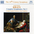 Kraus / Swedish Chamber Orchestra / Sundkvist - Complete Symphonies 3 - Music CD