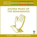 Walker,antony / Cantillation - Sacred Music Of The Renaissance - 1000 Years Of - Music CD