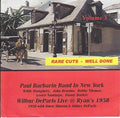 Barbarin,paul / Deparis,wilbur - Rare Cuts Well Done Vol 3 - Music CD