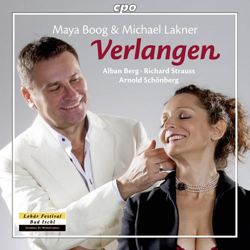 Berg,a. / Boog,maya / Lakner,michael - Verlangen - Music CD