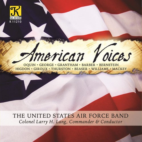 Barber,s. / Us Air Force Band / Lang,larry H. - American Voices - Music CD