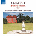 Clementi,m. / Alexander-max,susan - Muzio Clementi: Piano Sonatas 4 - Music CD