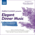 Mozart,w. / Sundkvist,petter / Toth,istvan - Purple Classics Presents: Elegant Dinner Music - Music CD