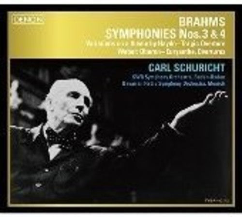 Brahms / Schuricht,carl - Brahms: Symphonies No 3&4 - Super Audio CD