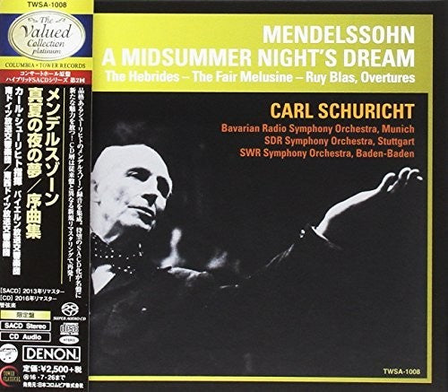 Mendelessohn / Schuricht,carl - Mendelessohn: Midsummer Night's Dream / Hebrides - Super Audio CD
