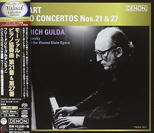 Mozart / Gulda,friedrich - Mozart: Piano Concertos 21&27 - Super Audio CD