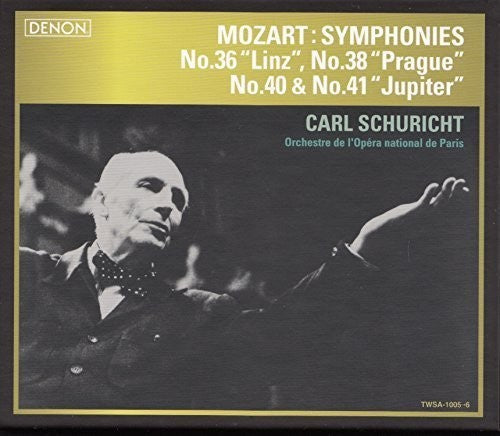 Mozart / Schuricht,carl - Mozart: Symphonies 36 Linz / 38 Prague / 40&41 - Super Audio CD