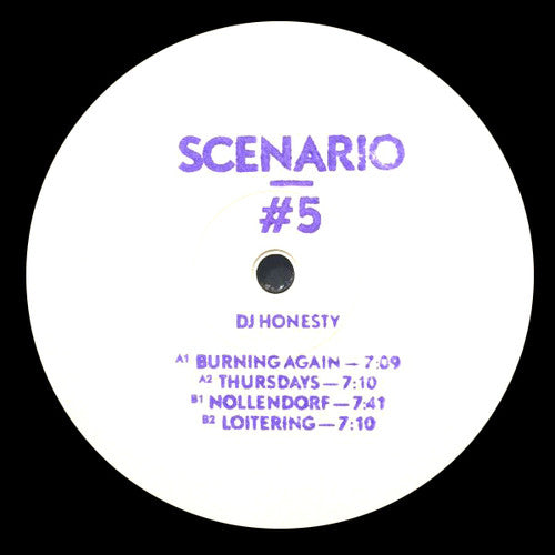 Dj Honesty - Scenario #5 - Vinyl Record
