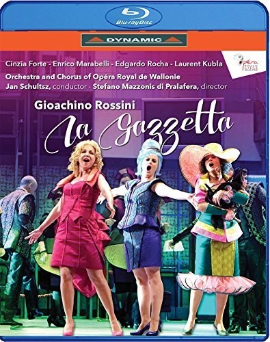 Rossini / Forte / Marabelli / Rocha / Bailly - Gazzetta - Blu-ray